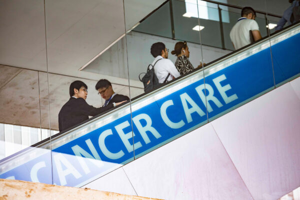 Foto de asistentes y networking WCLC2025 Barcelona | NUA Estudio Fotografía de asistentes y networking en el Congreso Mundial de Cáncer de Pulmón 2025 (WCLC2025) Barcelona, por NUA Estudio.